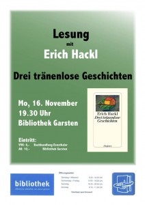 Lesung Erich Hackl